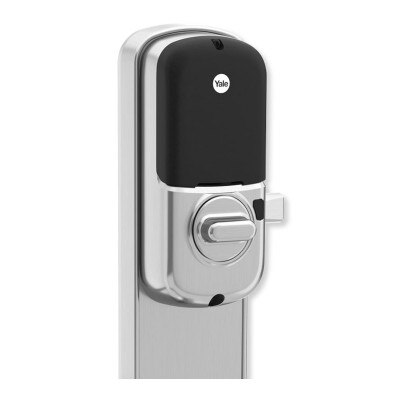 Yale Z-Wave Plus Assure Interconnected Lockset with Touchscreen Deadbolt, Norwood Lever, 4", Left-Handed, Satin Nickel